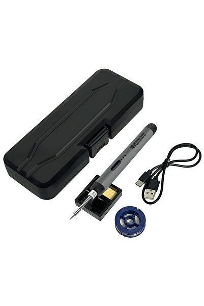 Choice grey USB soldering iron mini small soldering iron set portable househo...