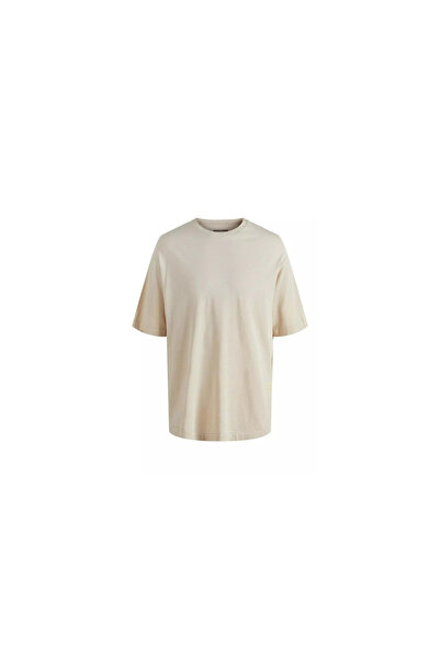 Jack & Jones تي شيرت جاك آند جونز 12210401 صن فاد باللون البيج