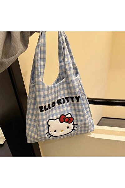 Choice1 MINISO Blue Hello Kitty Large Capacity Backpack Kawaii Student School...