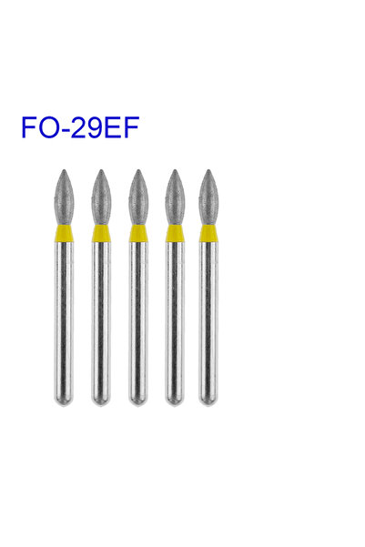 Choice4 FO-29EF 5 قطع/عبوة من مثقاب ألماس أسنان بطرف مجوف من سلسلة FO لأدوات ...
