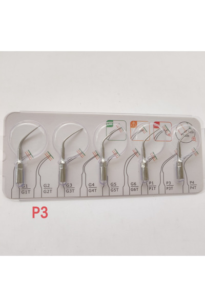 Choice8 P3 5pcs Dental Ultrasonic Scaler Tip Scaling Periodontics Endodontics...