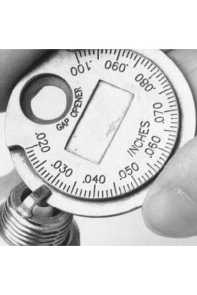 Choice 1pc Coin- Type 0.6-2.4mm Spark Plug Gap Gauge Measurement Tool Range S...