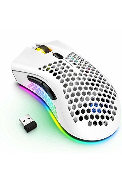 Timebox Mouse de gaming wireless 95g FastCharge USB 2.4GHz RGB 2 butoane prog...