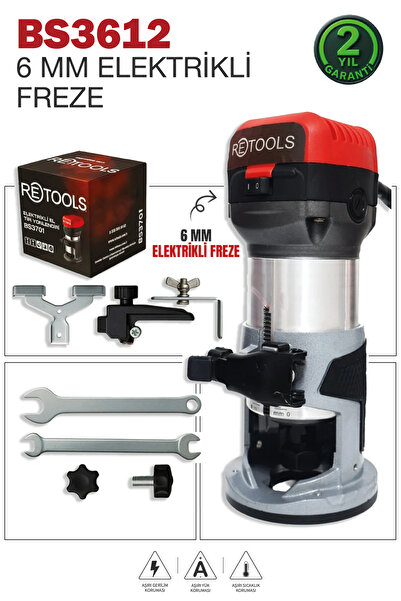 RETOOLS BORDO 6 MM ELEKTRİKLİ FREZE