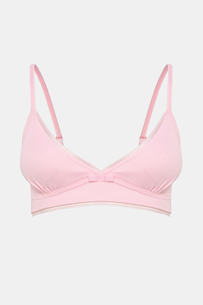 Penti My First Bra Basic Rib 2li Çok Renkli Pamuklu Sütyen