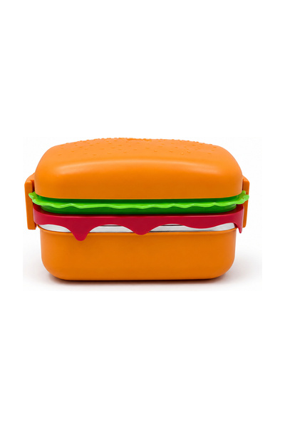 Dream Vest ÜÇ KATLI HAMBURGER ÇELİK BESLENME KUTUSU 1360ML