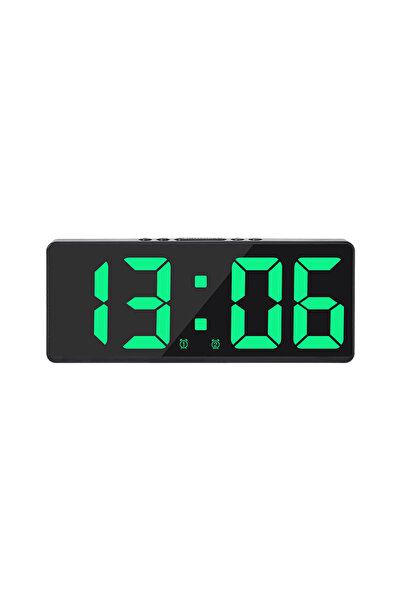 Choice BG Digital Alarm Clock Voice Control Teperature Snooze Night Mode Desk...
