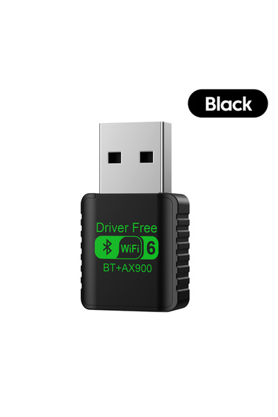 Choice USB Black WiFi 6 AX900 Bluetooth 5.4 WiFi USB Adapter Wireless Network...