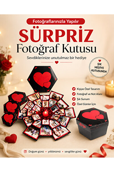 Sultan magnet hediyelik Kişiye Özel Hediye Kutusu | Fotoğraflı & Çikolatalı K...
