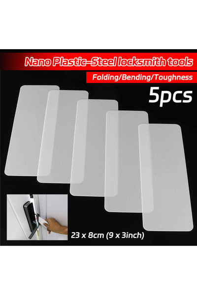 Choice 5Pcs Card Pry Opening Scraper 230x80mm Plastic-Steel Nano Insert Sheet...
