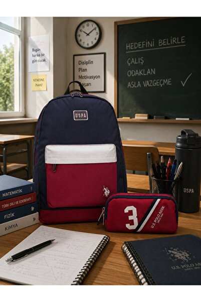 U.S. Polo Assn. U.S. Polo. Assn. Unisex School Bag Set Plset2448053