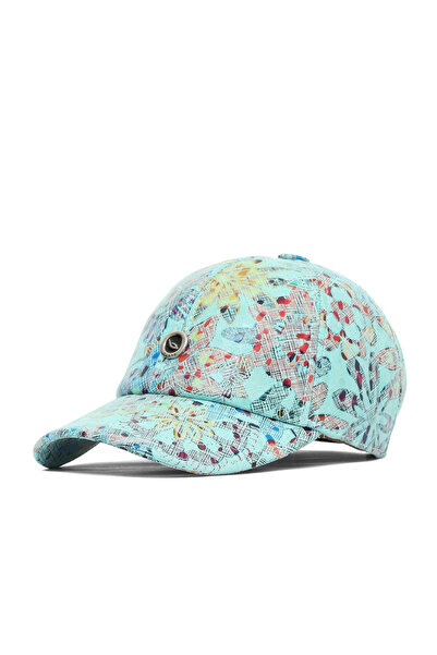 Bueno Shoes Green Water Anamone Leather Women's Hat