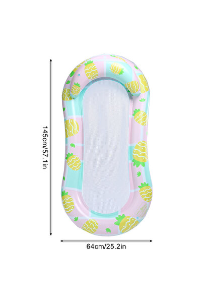 Choice3 Pineapple 1PC Green Leaf Inflatable Pool Floats, Adult Swimming Pool ...