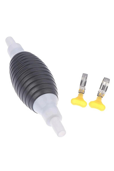 Choice black Car Fuel Gas Hand Primer Manual Pump Fuel Line Pump Fuel Pumps C...