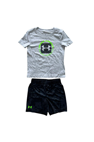 Under Armour Τυπωμένο Σετ Σορτς με Μπλουζάκι με Κοντά Μανίκια UASII27E-052 Πο...