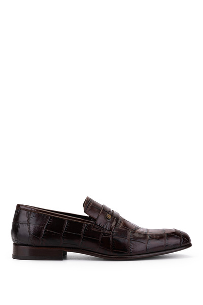 Tamer Tanca Men's Genuine Leather Loafer Shoes 183 26201 Erk Ayk Y23