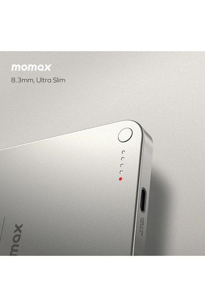 Momax Q.Mag X 5000mAh wireless battery pack Gen 2 (Titanium)