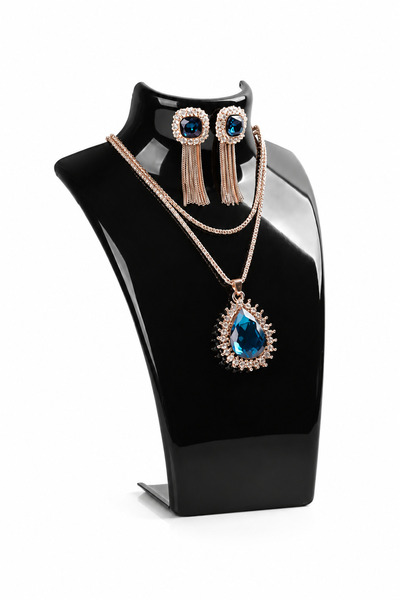 STAND MARKET Necklace Stand Acrylic Black 14X21 cm