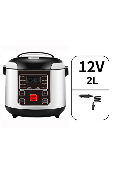 Choice 12V-2L English Portable Car Rice Cooker 2L Electric Truck Multi-Cooker...