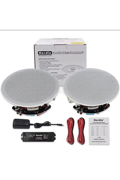 Choice Amplifier Sets 6.5 HCS628BT-AU Herdio 6.5 Inch Home Audio 300W Ceiling...