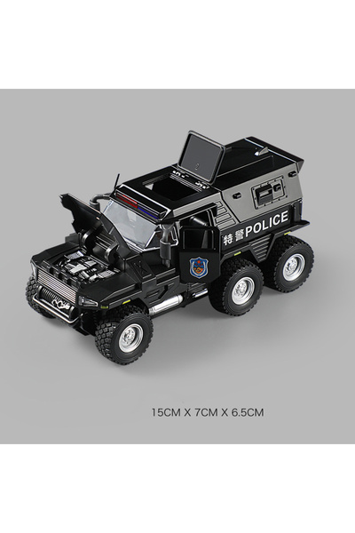 Choice Off-road Vehicle 1:32 SWAT City Police Truck Model Diecast Play Off-ro...
