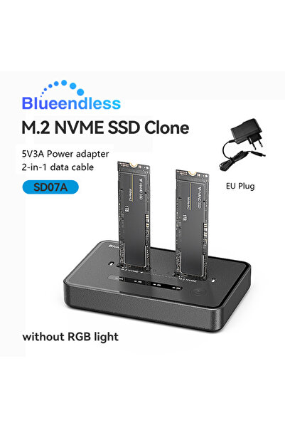 Choice1 محطة توصيل SD07A-EU بمنفذ أوروبي من Blueendless، ثنائية الفتحات لـ M....