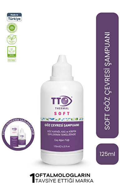 JEOMED Tto Soft Eye Contour Shampoo 125 ml Tea Tree Oil