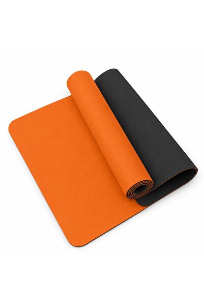 SUNYOGA 6 mm TPE Yoga Matı Kaymaz Çift Renkli Pilates Fitness Minderi