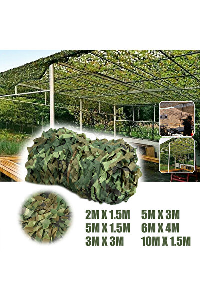 Choice 2M x 1.5M 3Mx5M/4Mx6M Hunting Camouflage Nets Woodland Training Camo N...