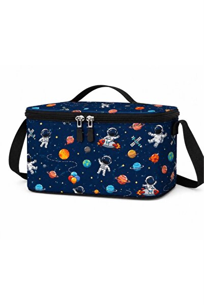 Bambus Home Rectangular Model Space Character Thermos Waterproof Insulated Lu...