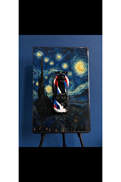 Lora Loom Epoksi Araba Tablosu - M4 Van Gogh