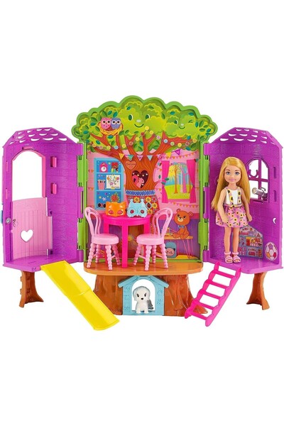 mattel Oyuncak Barbie Chelseanın Ağaç Evi Hpl70