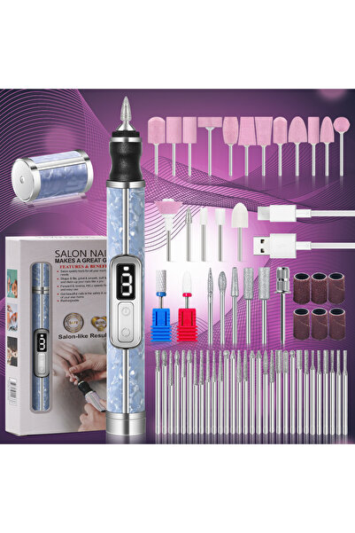 Choice14 Blue-Pro Max LINMANDA Professional Manicure Pedicure Kit for Thick T...