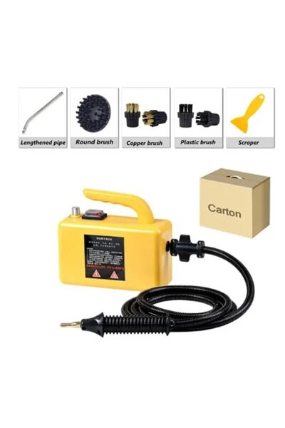 Choice EU 220 V yellow 2600w220V High Temperature Steam Cleaner Portable Ster...