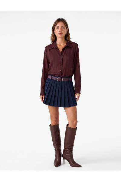Koton Ημιδιαφανές μακρυμάνικο πουκάμισο oversized