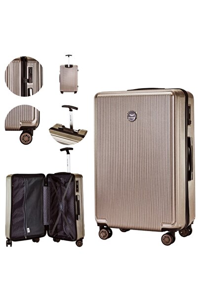 WINGS BRAND Valiză mare Wings PC African Eagle 2.0 28'' BRONZE