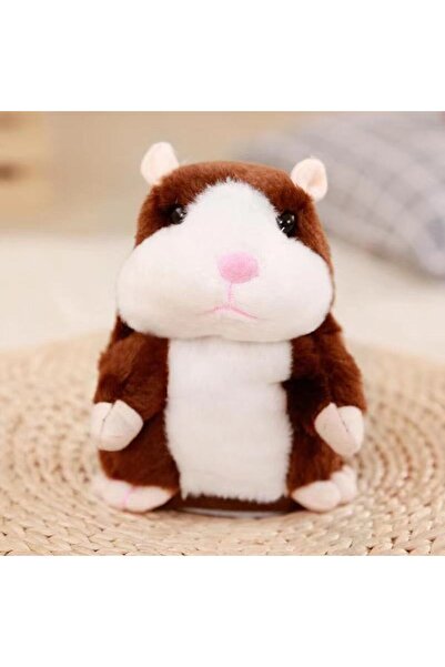 Choice Dark Brown Learn To Imitate Talking Little Hamster Animal Plush Funny ...