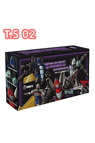 Choice TS 02 Transformation Robot Starscream Skywarp Thundercracker Ramjet Di...