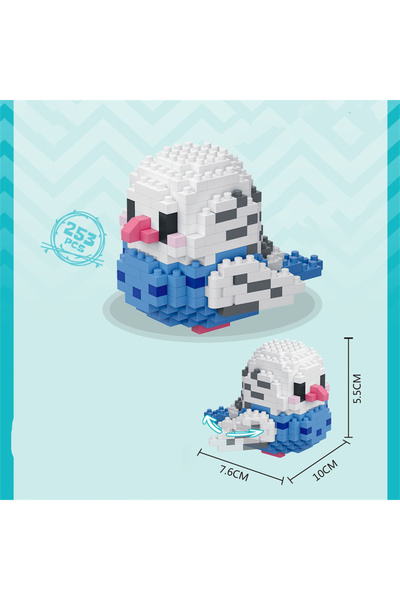 Choice6 NO BOX 8913 Kawaii Cute Bird Small Building Blocks Set Creative Educa...