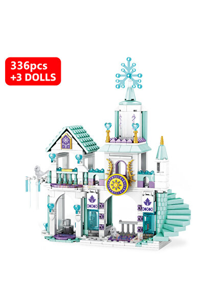 Choice Without Box DIY Girls Castles House Carriages Building Blocks Kits Bri...