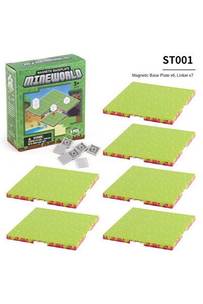 Choice8 ST001 Magnetic Base Plate Variety Baseplates Match Mine World Magneti...