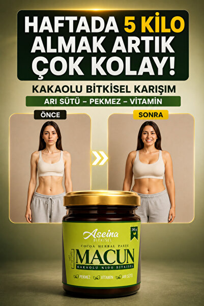 Aseina Kilo-aldırıcı iştah-açıcı boy uzatma macun Kakaolu Pekmez, Arı Sütü Ba...