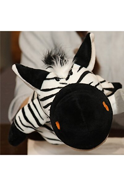 Choice 27cm zebra Hand Finger Puppets Cartoon Plush Toy Party Supply Family G...