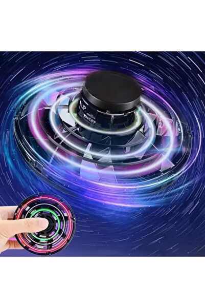 Choice1 black NEW LED Flying UFO Spinner Fingertip, Upgrade Flight Helicopter...