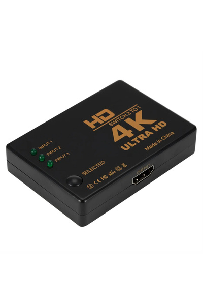 Choice 3 In 1 Out 3 In 1 Out HDMI-compatible Switch 4K Switcher Full HD 1080P...
