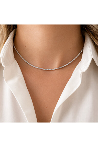 PIETRICELE Colier White Snake