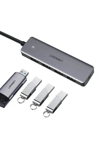 Ugreen HUB extern Ugreen, "CM219" porturi USB: USB 3.0 x 4, conectare prin US...