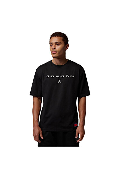 JORDAN M J BRK FC LBR GFX SS CRW IO0007-010 Μαύρο