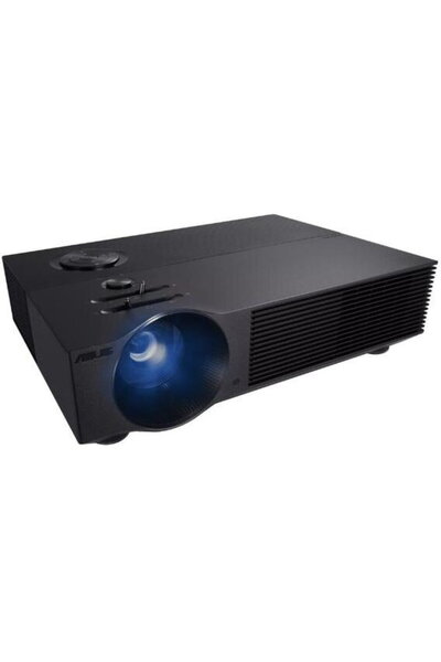 ASUS Videoproiector H1, DLP, 4K, VGA, HDMI, 3000 lumeni, Difuzor 10W, Negru