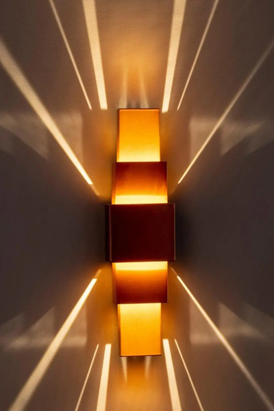 LEBIS Orbit Series Outdoor Led Sconce Lighting - Copper